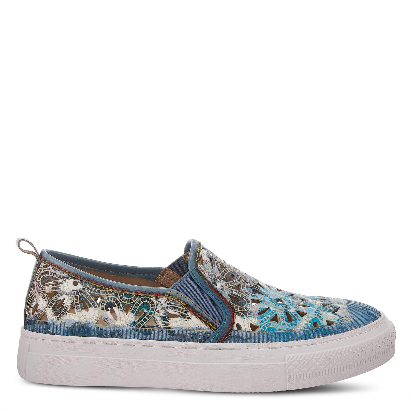 Spring Step L'Artiste Women's Denofeden Sneaker Blue Multi EU 36 / US 5.5-6