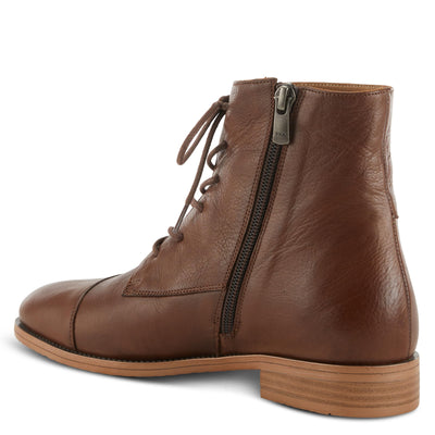 Spring Step Women's Mirandola Leather Bootie Brown EU 42 / US 10.5-11