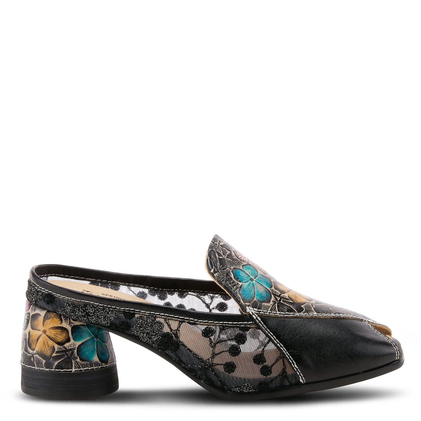 L'Artiste by Spring Step Foxxa Black Multi EU 42 (US Women's 10.5-11) M