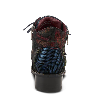 Spring Step L'Artiste Women's Chrissy Bootie Navy Multi EU 39 / US 8.5