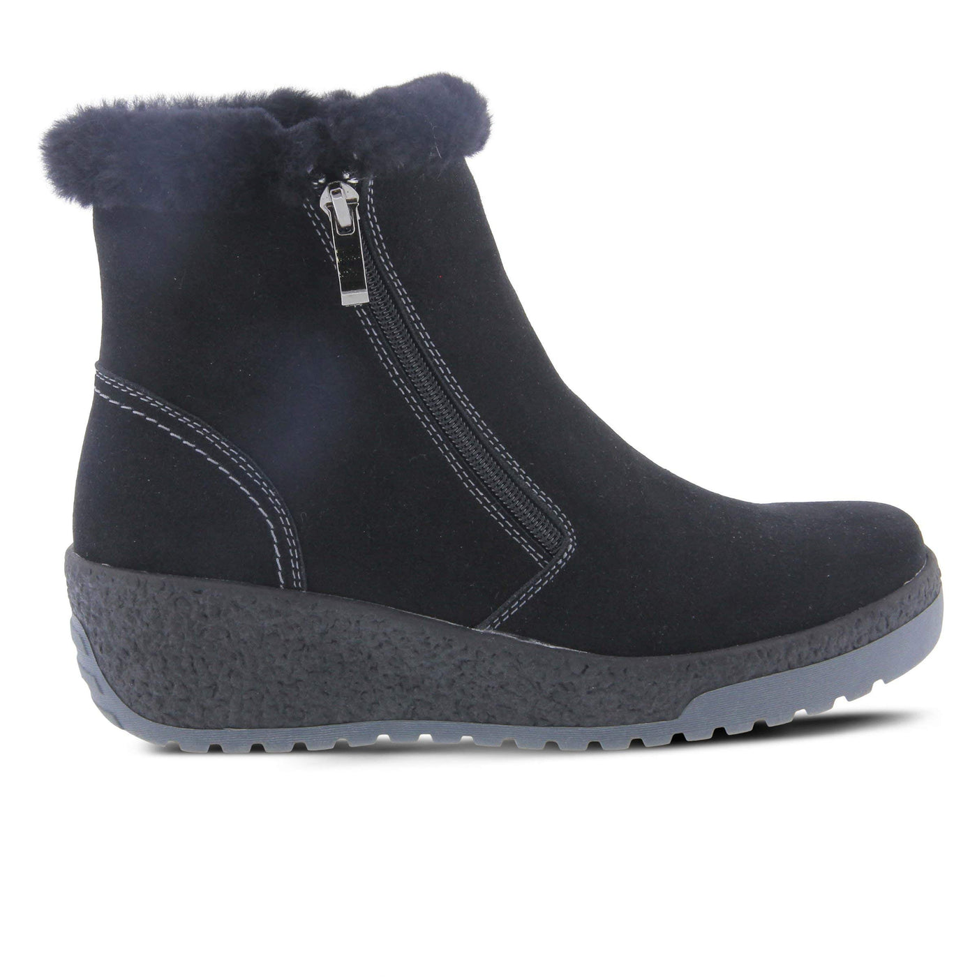 Spring Step LAMBI Boots Black Suede 39 Euro (Women