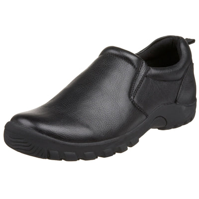 Spring Step Men's Beckham Uniform Dress Shoe, Black, 8-8.5 Medium US