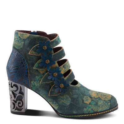 Spring Step L'Artiste Ivyisla Women's Versatile Shootie - Perfect with Leggings, Socks, or Barefoot, Chic & Comfortable Booties Green Multi EU 41 / US 9.5-10