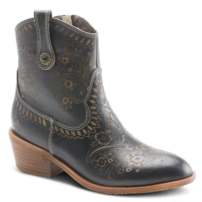 Spring Step L'Artiste Galop Boot for Womens - Ankle Boots with Inside Zipper Closure - Comfortable Western Ladies Boots for Outdoor