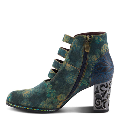 Spring Step L'Artiste Ivyisla Women's Versatile Shootie - Perfect with Leggings, Socks, or Barefoot, Chic & Comfortable Booties Green Multi EU 39 / US 8.5