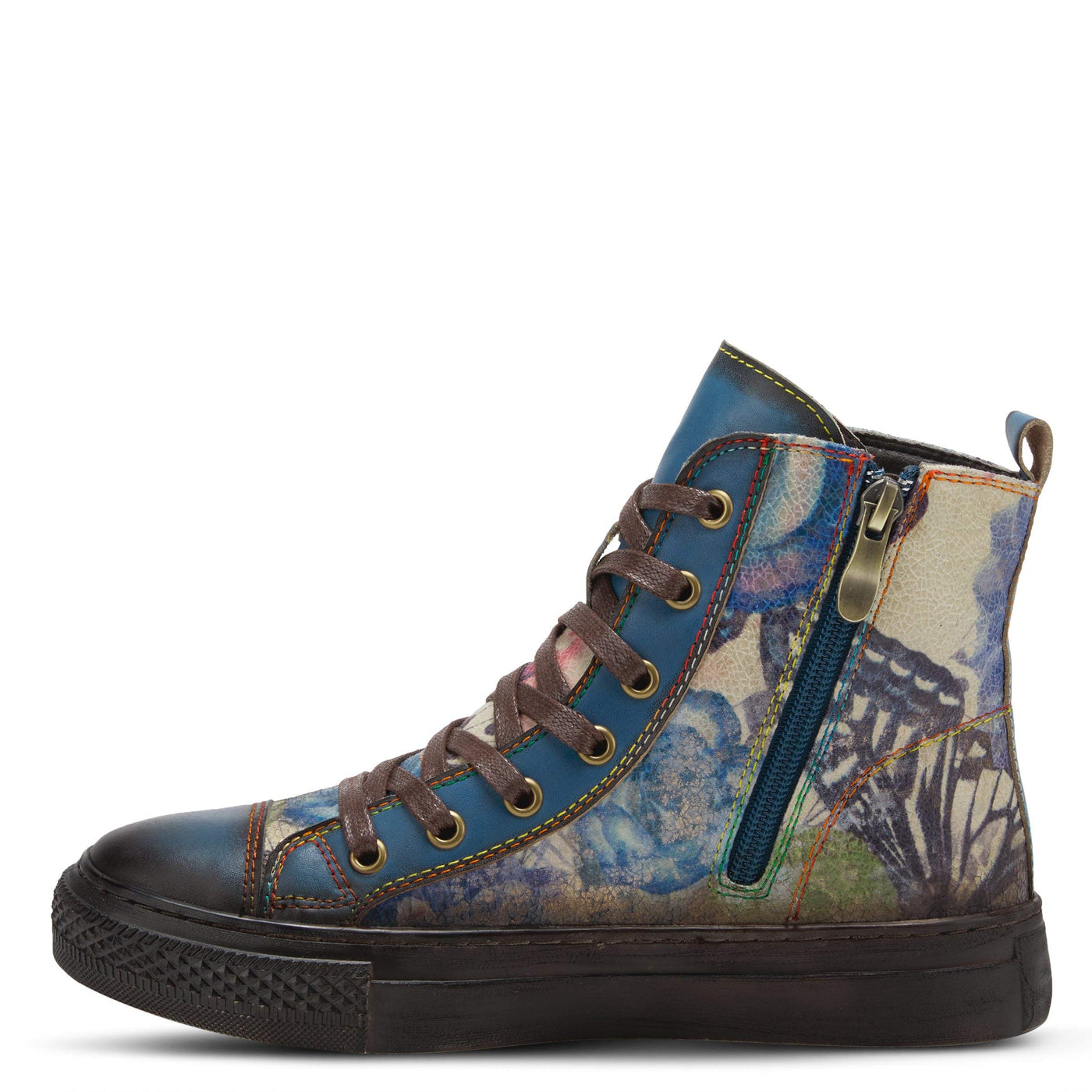 Spring Step L'Artiste Women's Combat-Rose Blue EU 36 / US 5.5-6