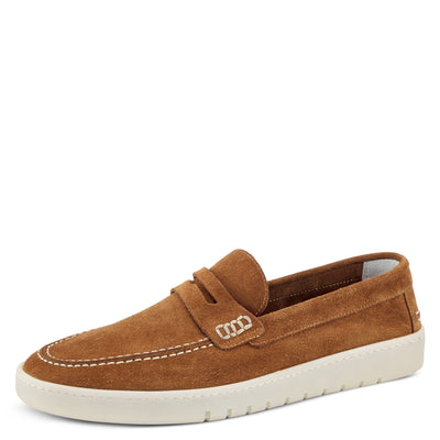 Spring Step Men's Arlan Loafer Camel Suede EU 43 / US 9.5-10