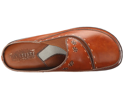 Spring Step L'Artiste Women's Chino Leather Loafer Camel Multi EU 42 / US 10.5-11