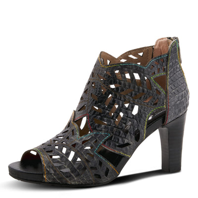 Spring Step L`Artiste Women's Amora Sandals Charcoal EU 40 / US 9
