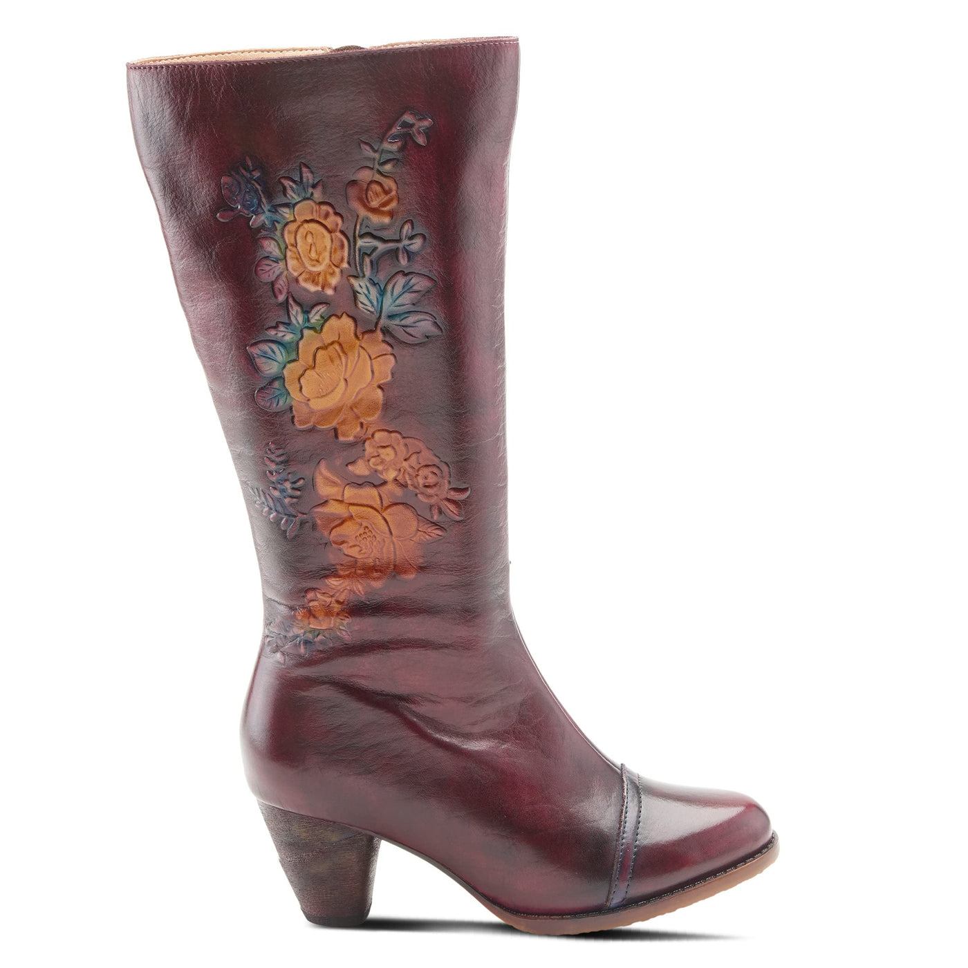 Spring Step L'Artiste Women's Gobsmack Boots Plum Multi EU 36 / US 5.5-6