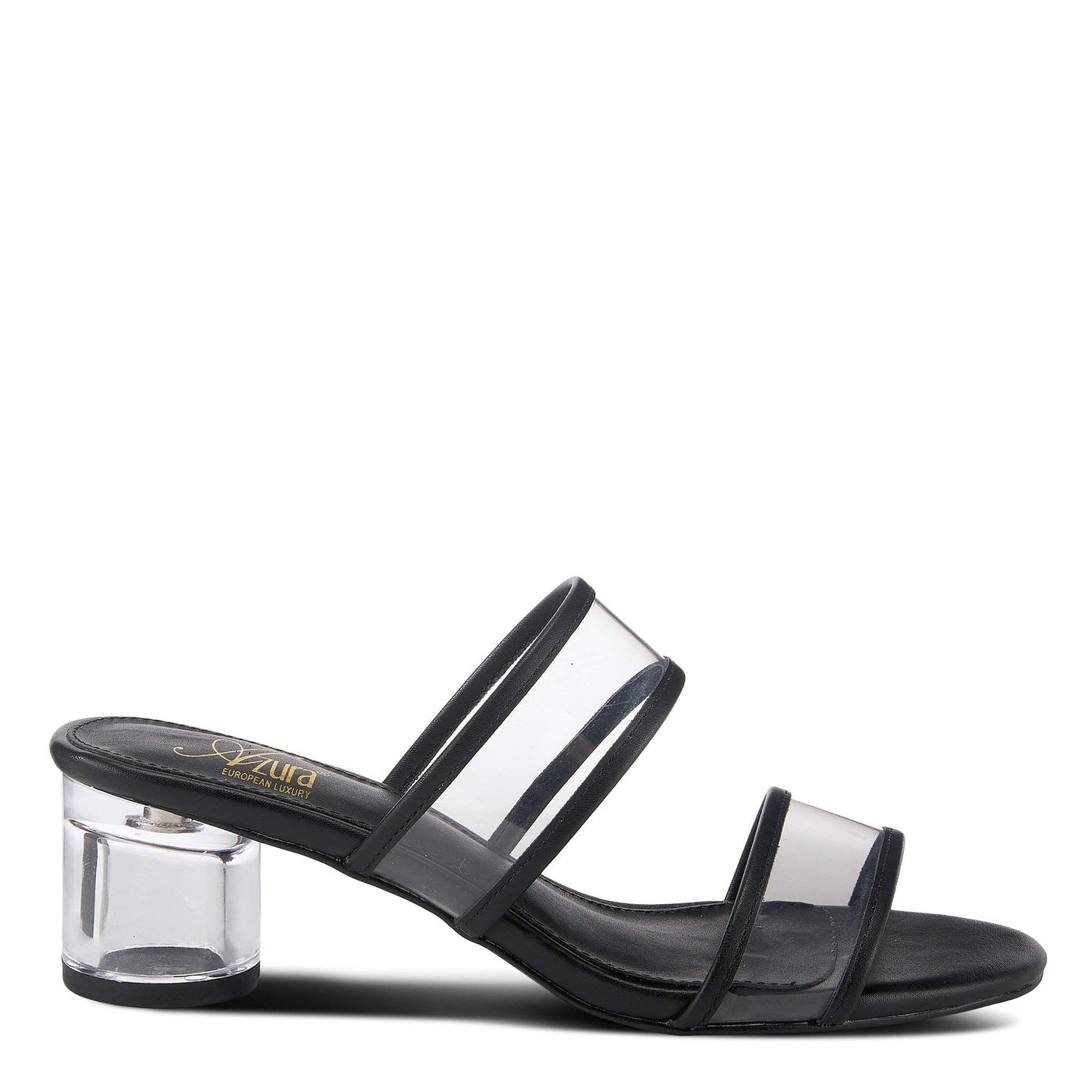 Azura Women's Rashell Strappy Sandal Black EU 38 / US 7.5-8