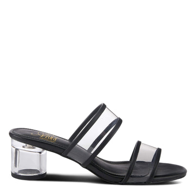 Azura Women's Rashell Strappy Sandal Black EU 38 / US 7.5-8