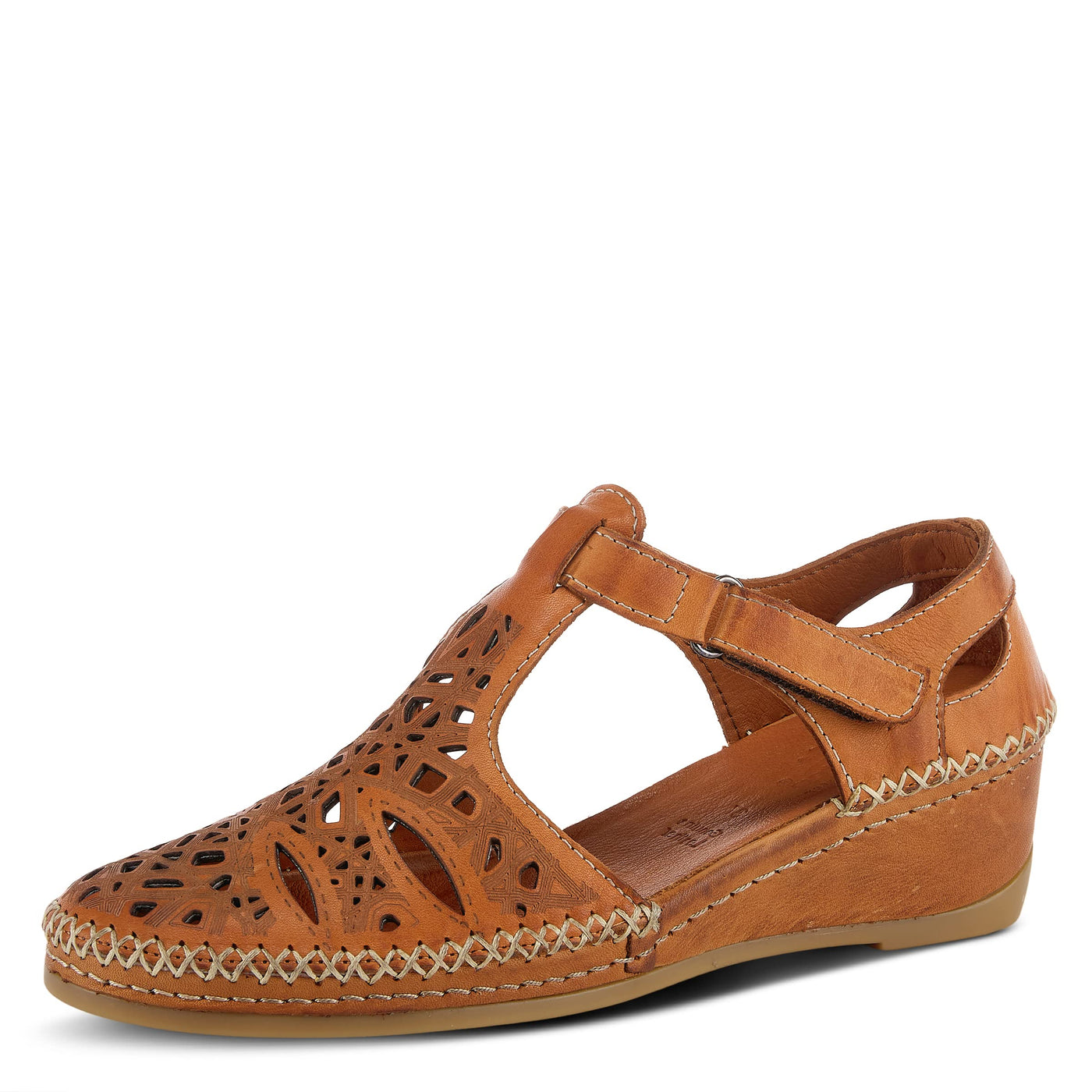Spring Step Women's Irin T-Strap Shoe Brown EU 41 / US 9.5-10