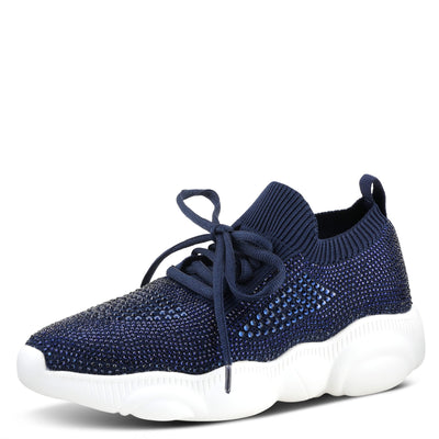 PATRIZIA Women's Cristinalla Fashion Sneaker Navy EU 38 / US 7.5-8
