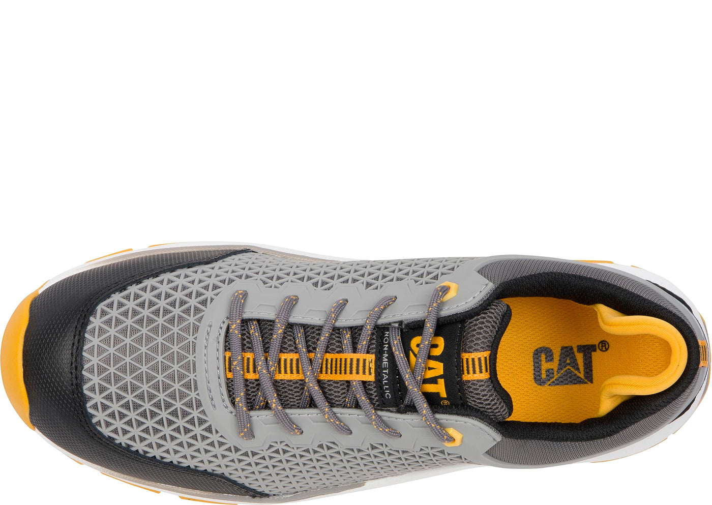 CAT Footwear Men's Streamline 2.0 Composite Toe Construction Shoe, Medium Charcoal/Paloma, 10.5