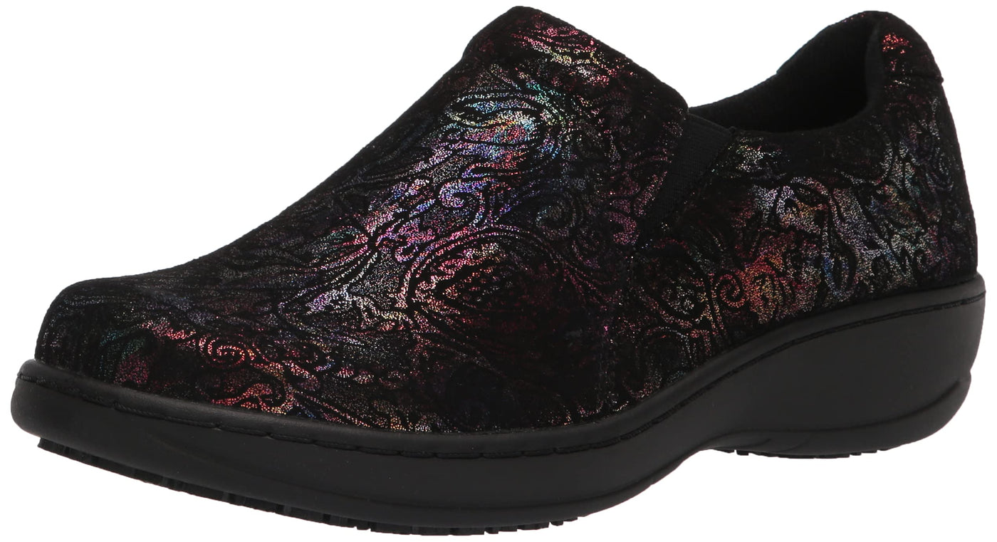 Spring Step Professional Women's WOOLIN-Swirl Loafer Flat, Rainbow, 9