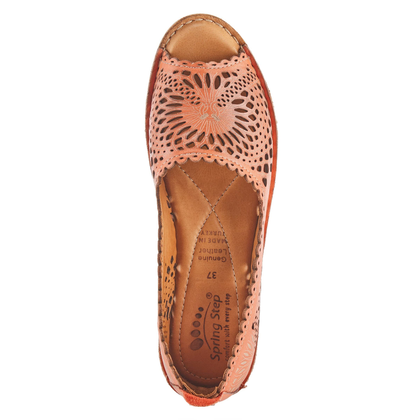 Spring Step Women's Brandal Slip-On ShoeOrange EU 38 / US 7.5-8