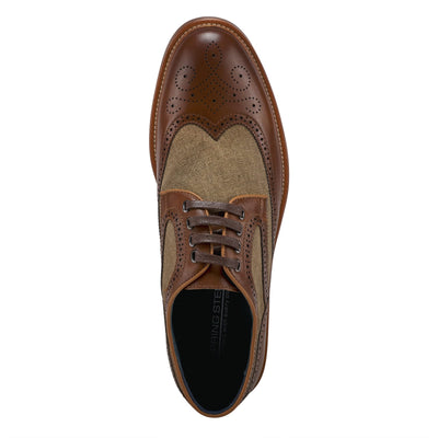 Spring Step Men's Downtown Lace-Up Shoe Cognac Multi EU 43 / US 9.5-10