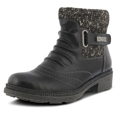 Spring Step Relife Citrine Boots for Women - Waterproof Ladies Shoes with Round Toe - Zipper Closure Ankle Boots for Womens