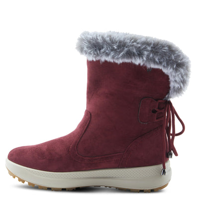 Flexus Women's Snowbird Burgundy Boots EU 38 / US 7.5-8