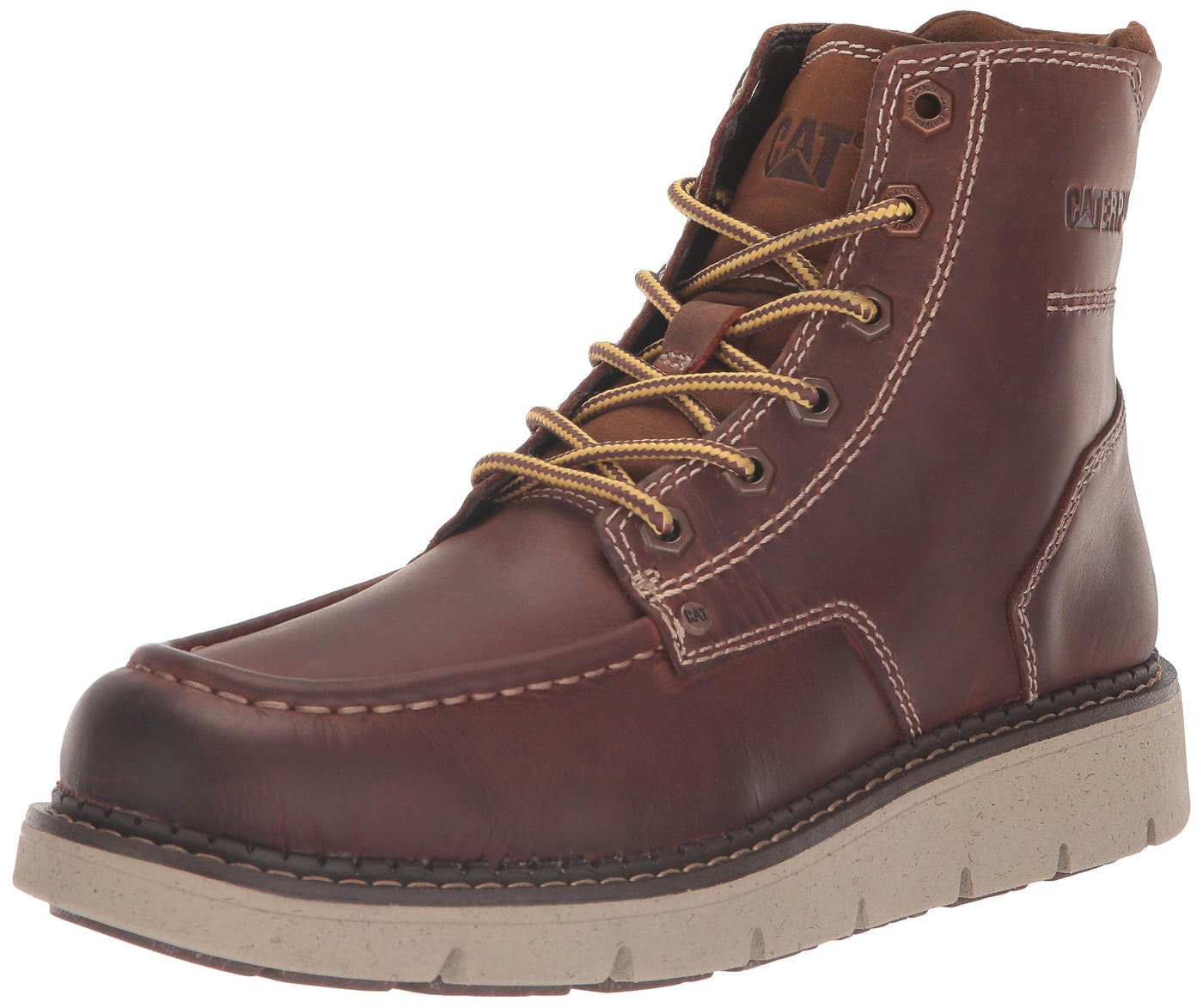 Cat Footwear Men's Covert Fashion Boot, Leather Brown, 6.5