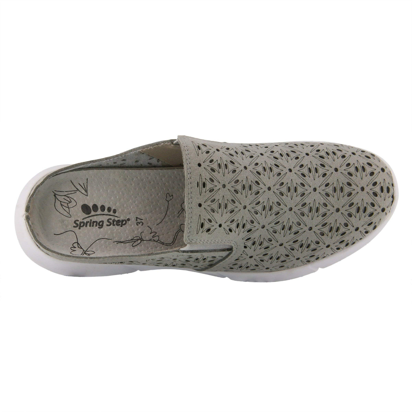 Spring Step Softsidele Women's Slip On 40 M EU Grey