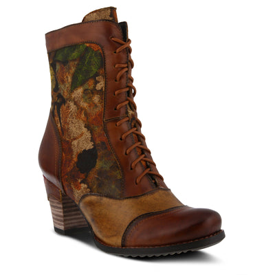 L'Artiste by Spring Step CHARMING BROWN MULTI Shoe US 5