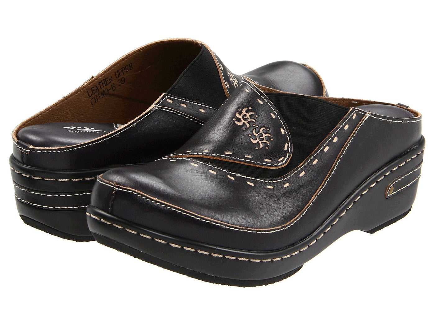 Spring Step L'Artiste Women's Chino Leather Loafer Black EU 35 / US 5