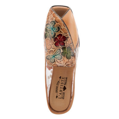 Spring Step L'Artiste Women's Foxxa Heeled Sandal Blush Multi EU 36 / US 5.5-6