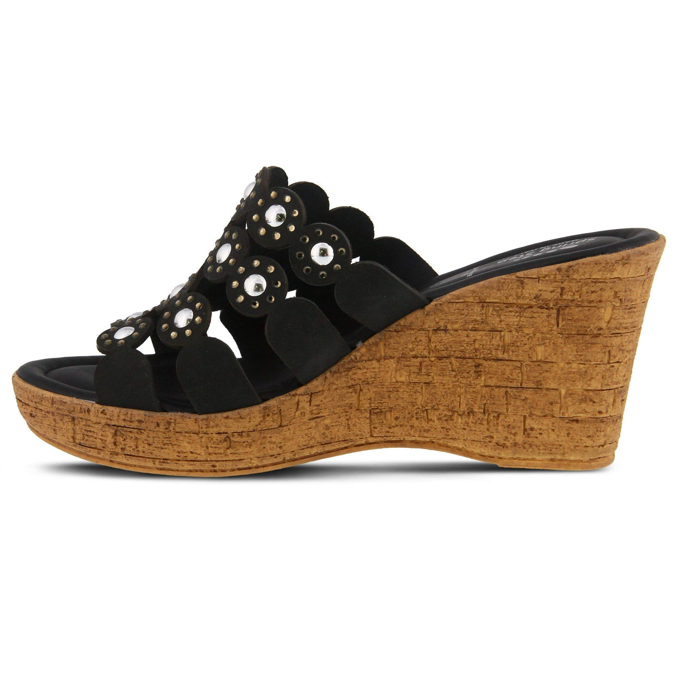 Spring Step womens ALISMA,Black Nubuck,5