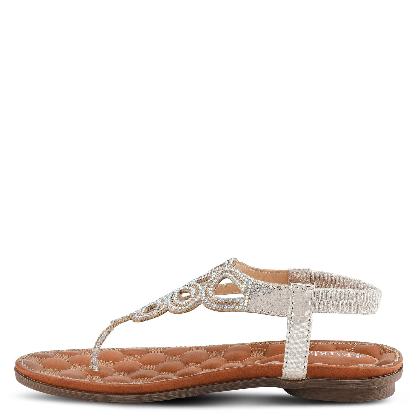 PATRIZIA Women's Faustine Backstrap Sandal Soft Gold EU 40 / US 9
