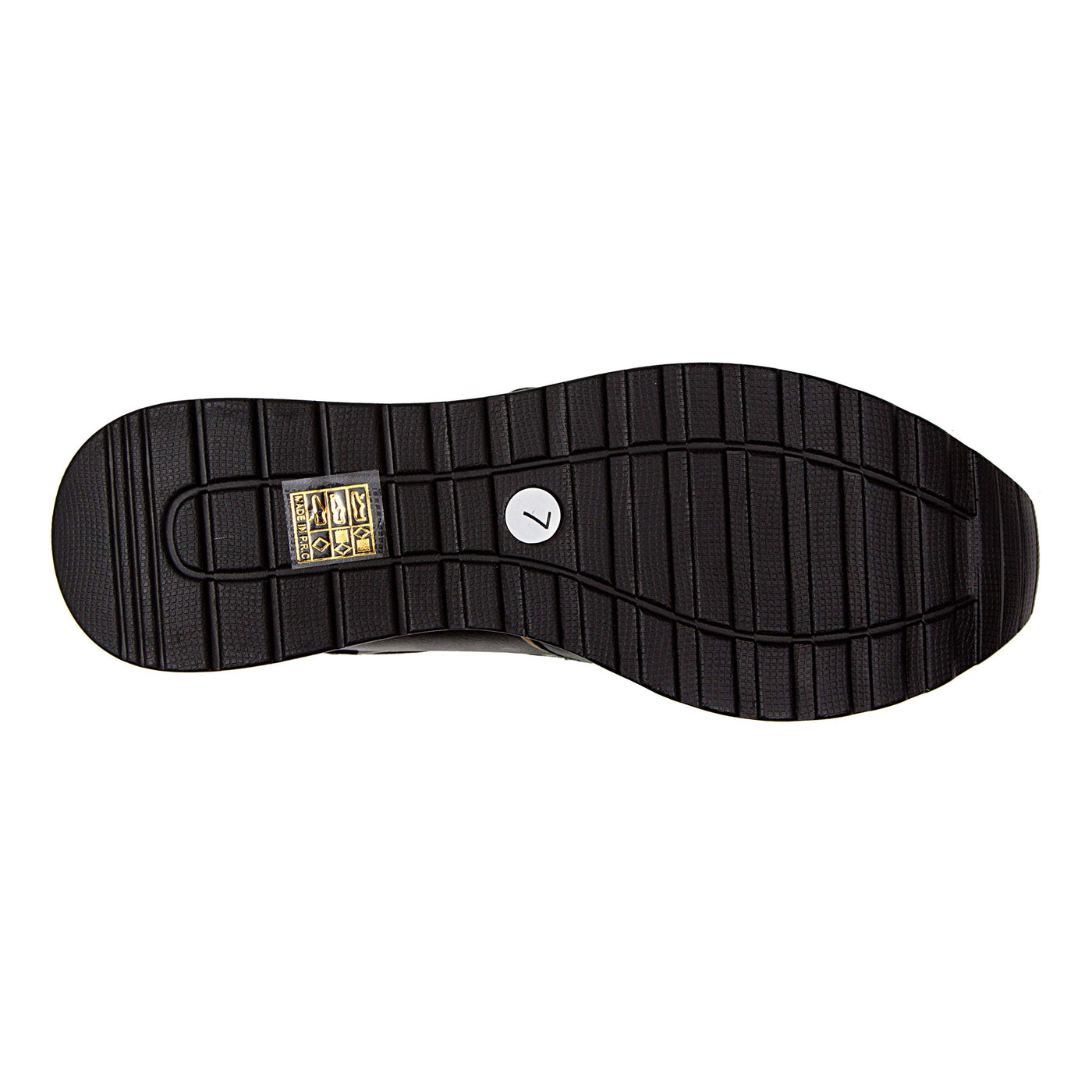 Lady Couture Leopard Print Wedge Sneaker, Ultra Black 6