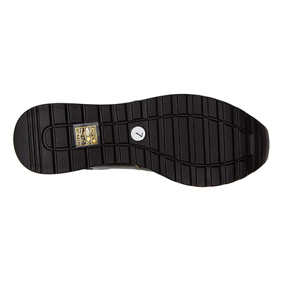 Lady Couture Leopard Print Wedge Sneaker, Ultra Black 6