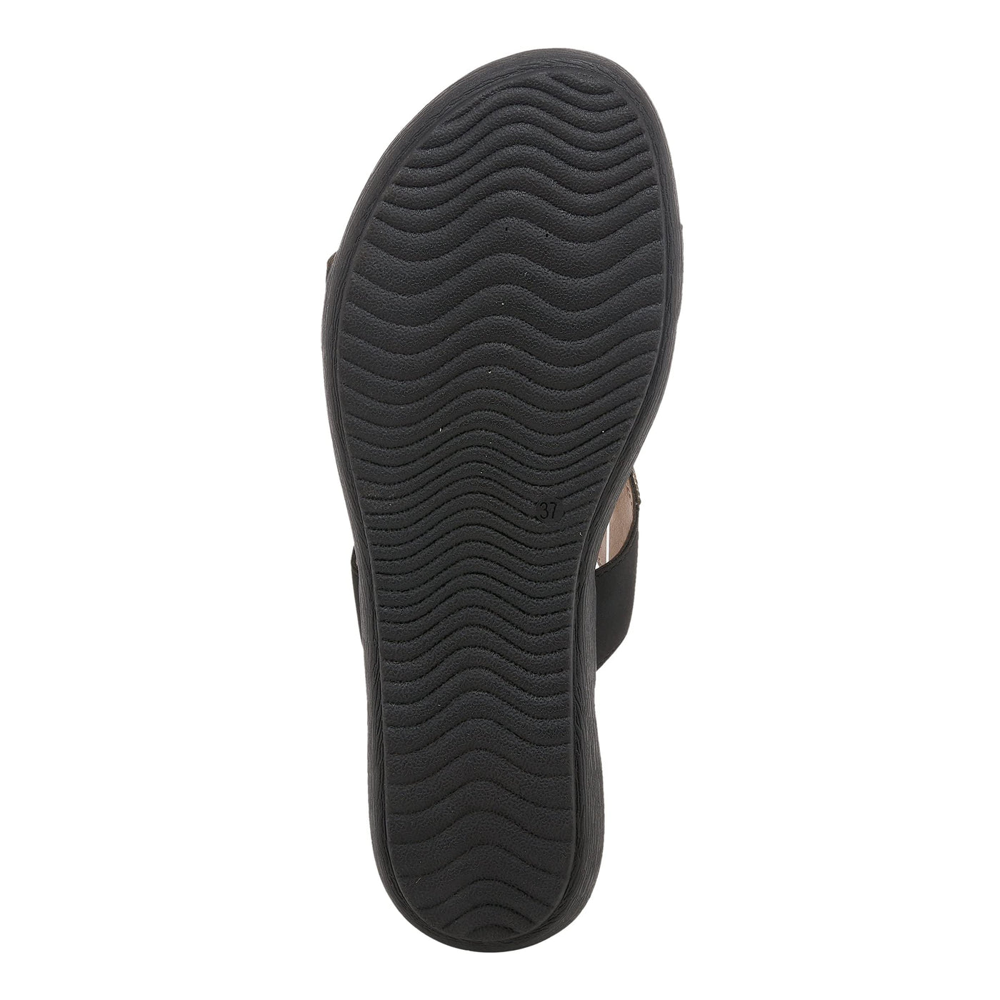 PATRIZIA Women's Twirling Slide Sandal Black EU 42 / US 10.5-11