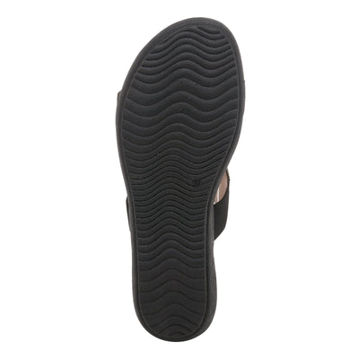 PATRIZIA Women's Twirling Slide Sandal Black EU 42 / US 10.5-11