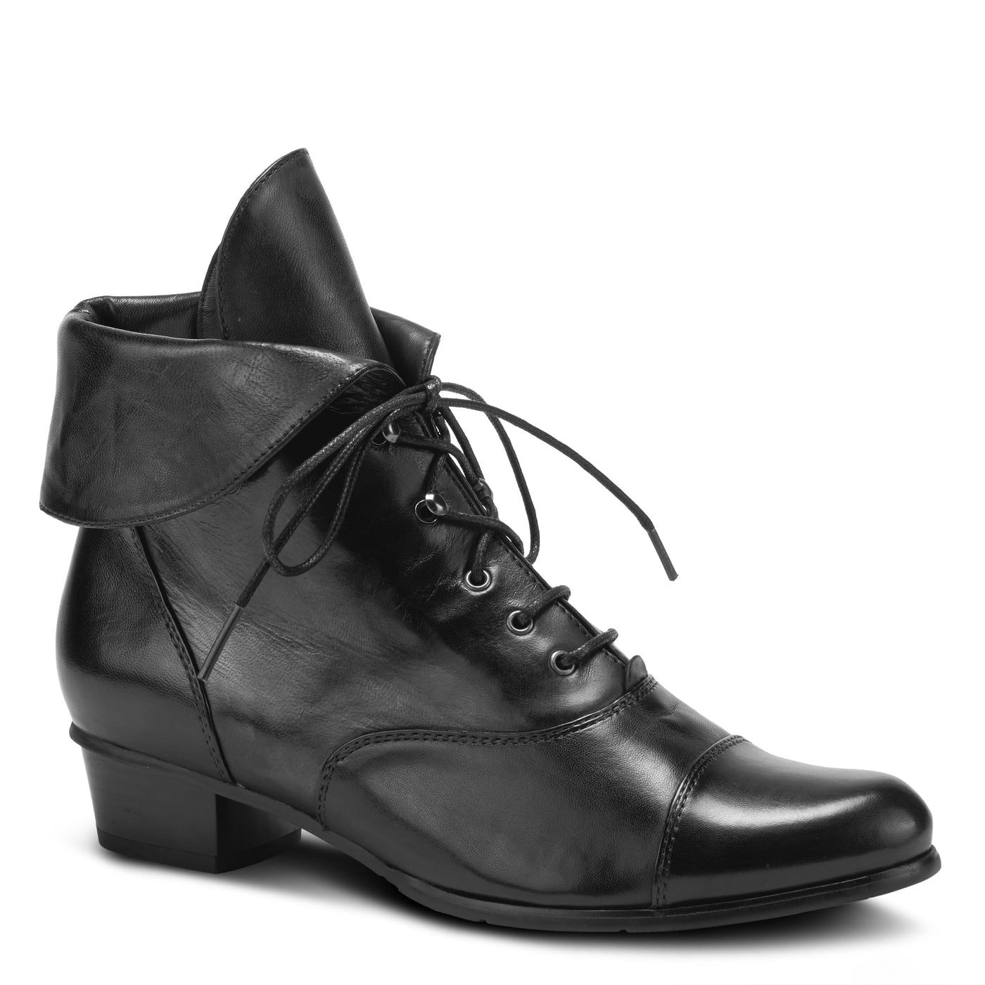 Spring Step Women's Galil Lace-Up Bootie Black EU 40/9