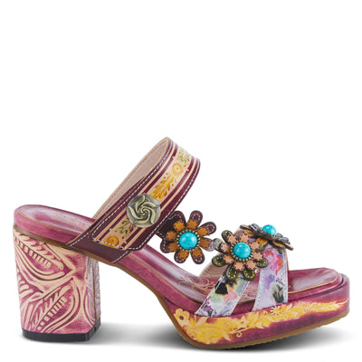 L'Artiste by Spring Step Ginevra Plum Multi EU 36 (US Women's 5.5-6) M