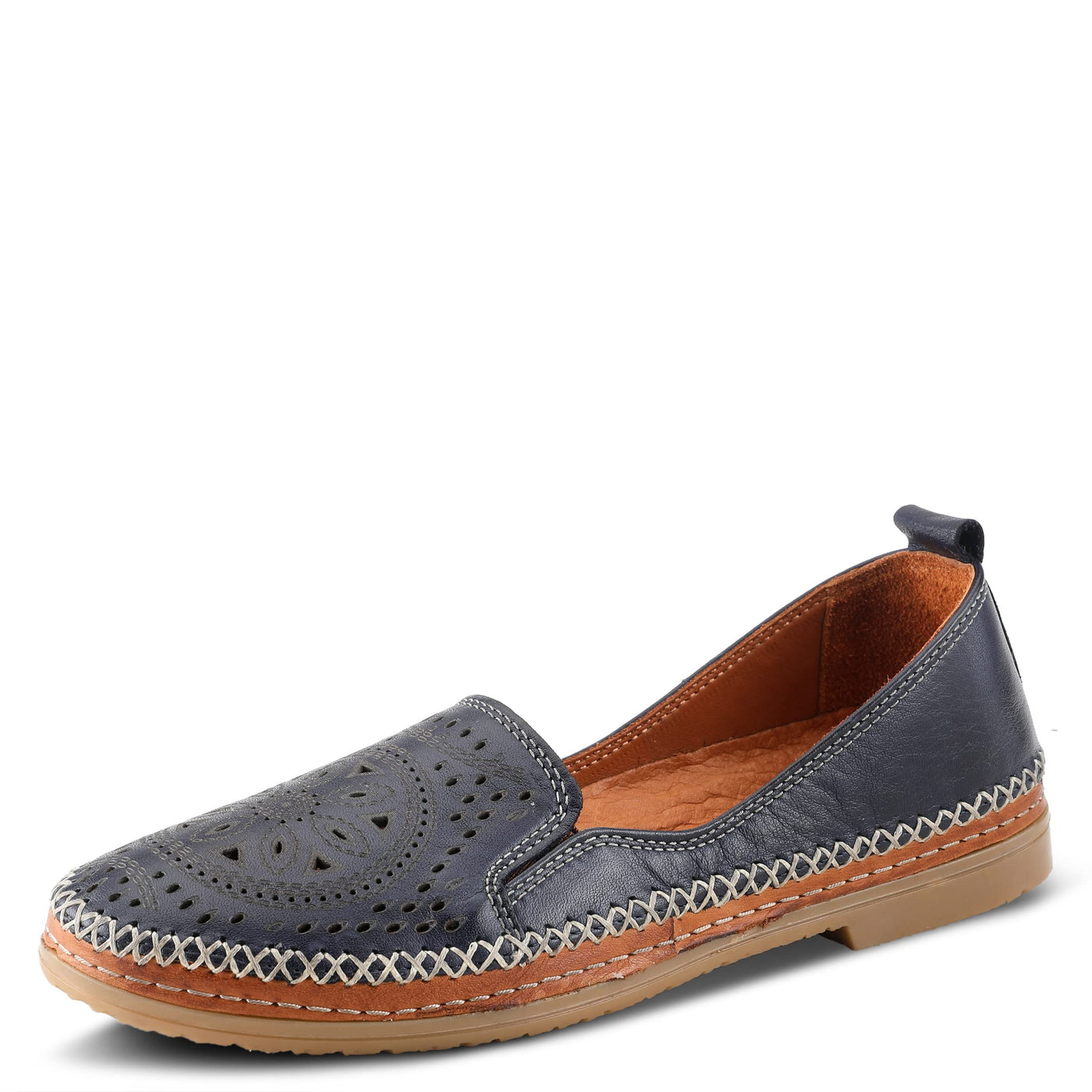 Spring Step Women's Ingrid Slip-On Loafer Navy EU 36/5.5-6