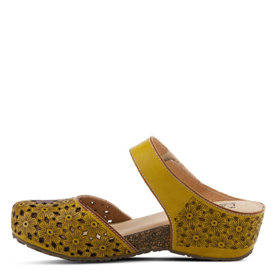 Spring Step L'Artiste Women's Spikey Sandals Yellow Multi EU 42 / US 10.5-11
