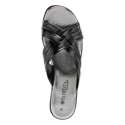 PATRIZIA Women's Apricot Sandals Black EU 41 / US 9.5-10