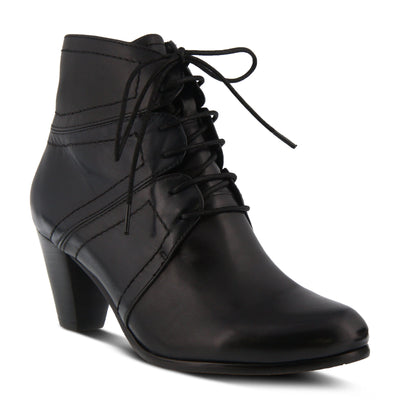 Spring Step Womens Hilde Black Multi Leather Boot - 40