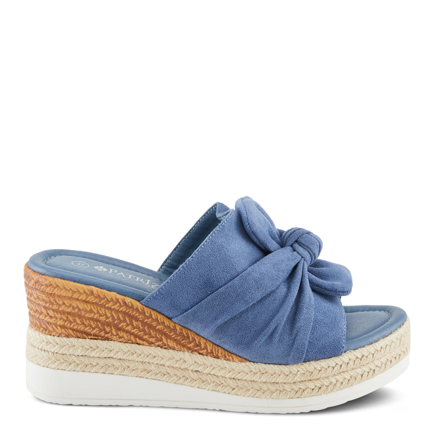PATRIZIA Women's BELLALUCE Slide Wedge Sandals Blue EU 38 / US 7.5-8