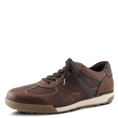 Spring Step Men's Norman Sneaker Brown EU 43 / US 9.5-10