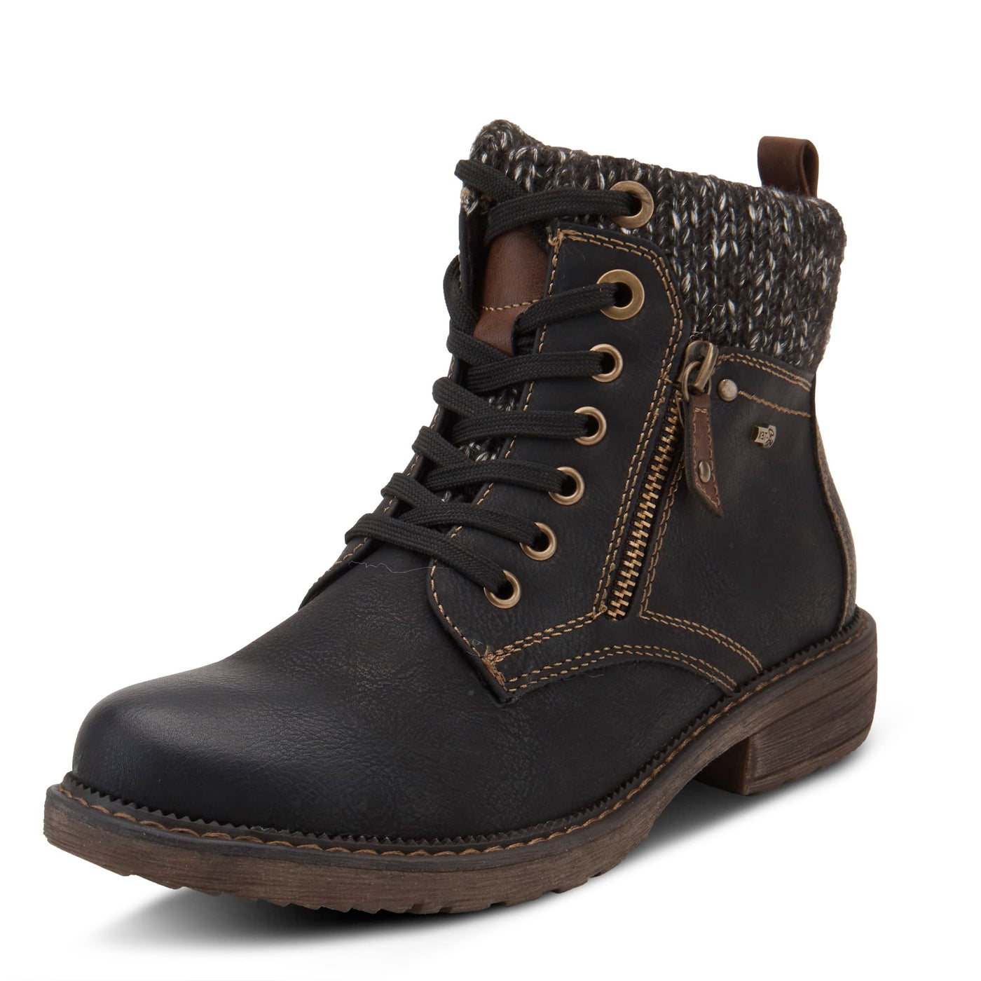 Spring Step Relife Khazera Ankle Boots for Women - Ladies Boots With Full Length Zipper Closure - Waterproof Western Womens Boots for Outdoor