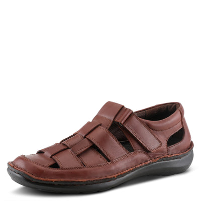 Spring Step Men's Aspen Slip-On Shoe Cognac EU 41 / US 8-8.5