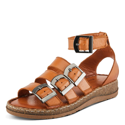 Spring Step Women's Alexcia Sandal, Camel, 9