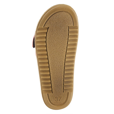 Flexus Women's Baronca Slide Sandal Red EU 37 / US 6.5-7