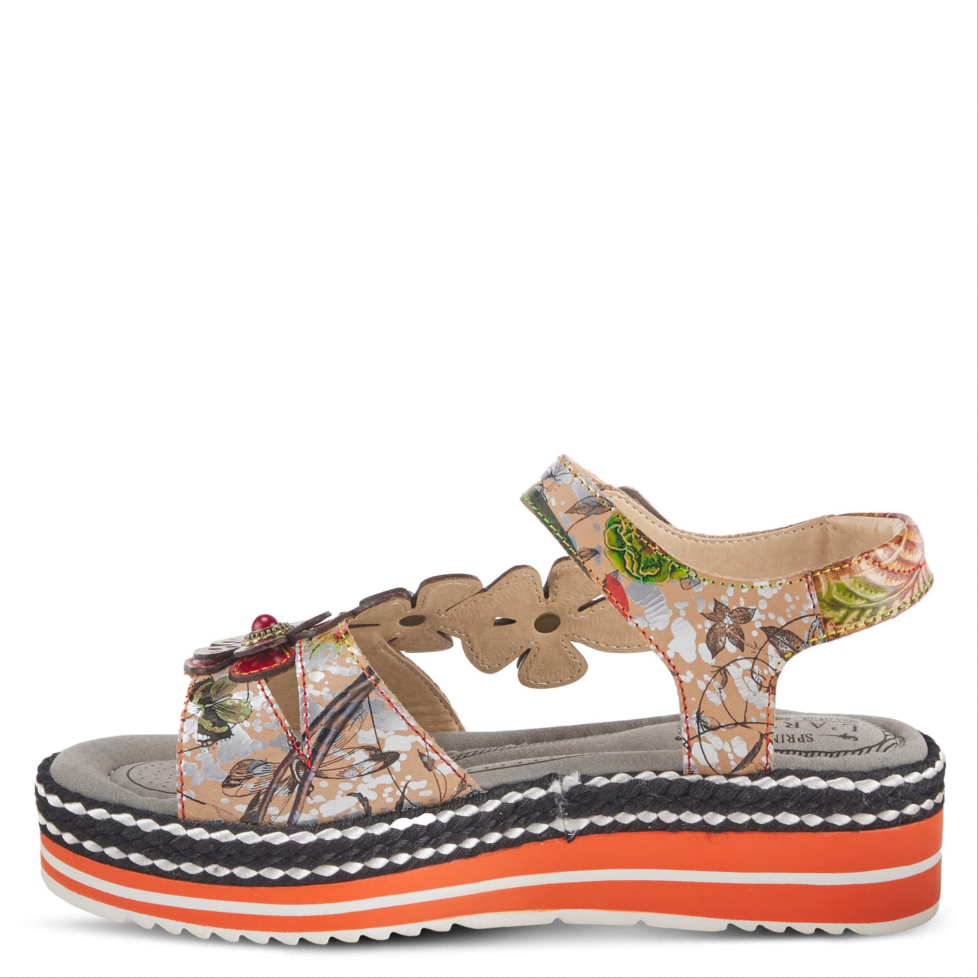 L'ARTISTE RHODYS ANKLE STRAP SANDALS