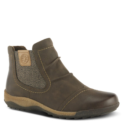 Spring Step Women's Atella Bootie Dark Brown EU 38 / US 7.5-8