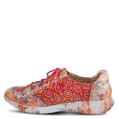 Spring Step L'Artiste Women's Jazzie Fashion Sneaker Red Multi EU 40 / US 9